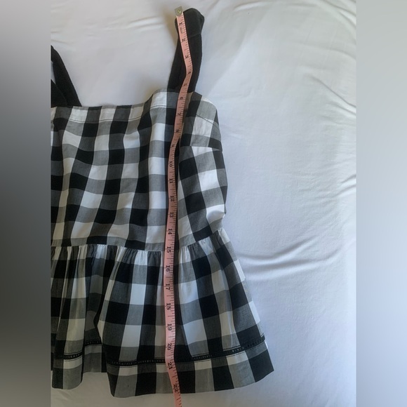 Kate Spade Broome Street gingham peplum tank top - Picture 10 of 12